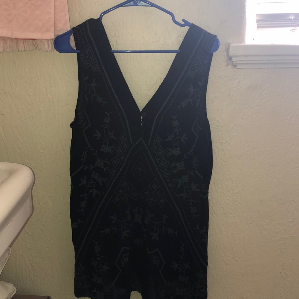 Free People Intimately Black Shift Dress